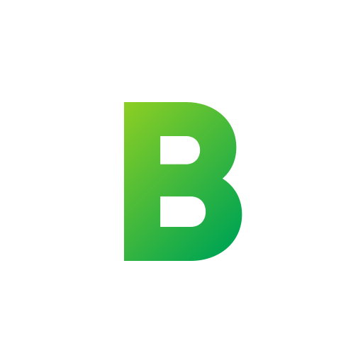 Letter B Generic Gradient Icon