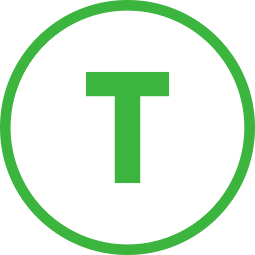 Letter t Generic Outline Color icon