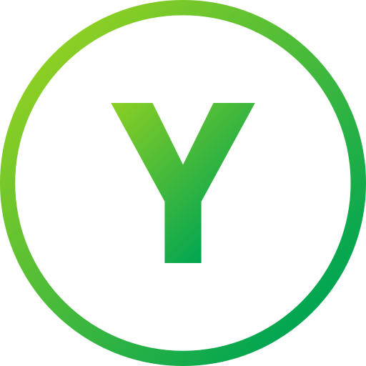 Green letter y icon - Free green letter icons