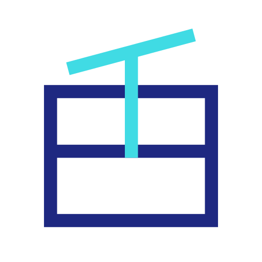 teleférico icono gratis