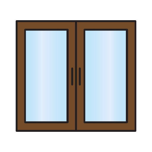 Double door free icon