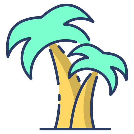 palmera icono gratis