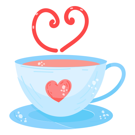 Tea cup free sticker Tea cup free sticker