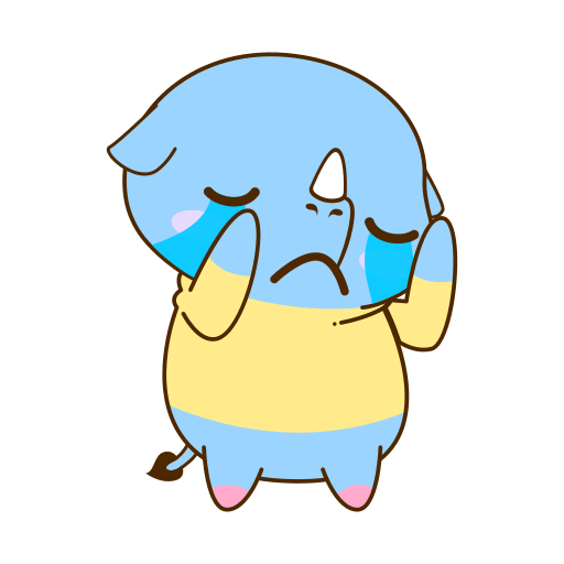 Sad free sticker Sad free sticker