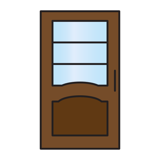 Door icon Generic Outline Color