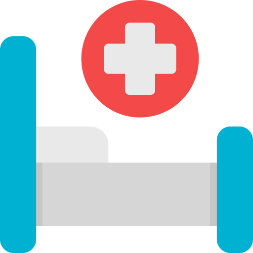 lit d'hôpital Icône gratuit lit d'hôpital Icône gratuit