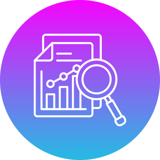 análisis de los datos icono gratis