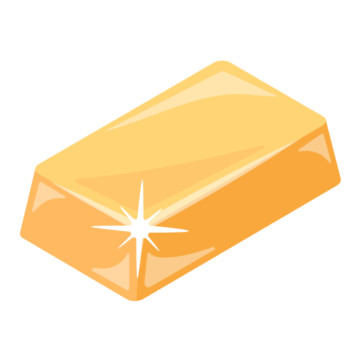 Gold ingot - Free gaming icons