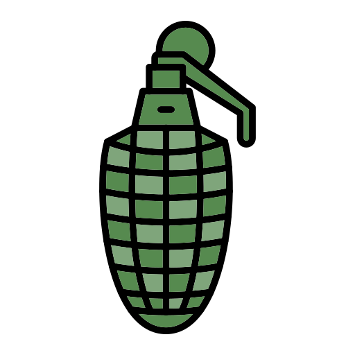 Grenade Generic Outline Color icon