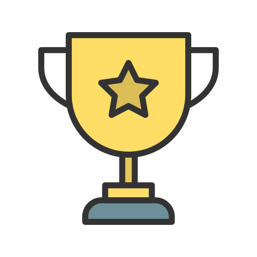 Award Generic Outline Color icon