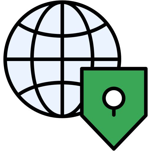 protección mundial icono gratis