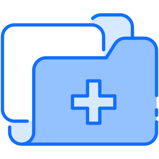 registros médicos icono gratis