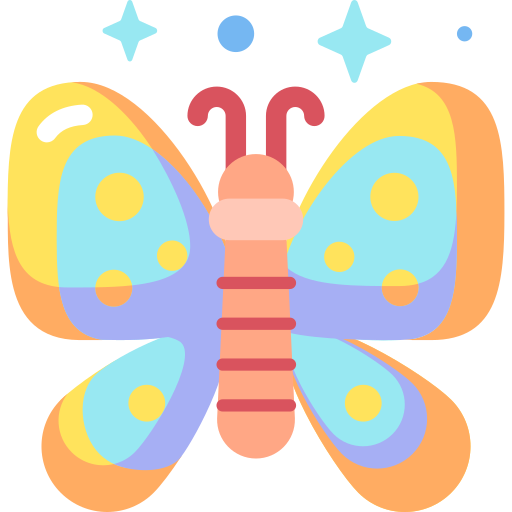 borboleta grátis ícone