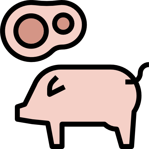 Pork free icon Pork free icon