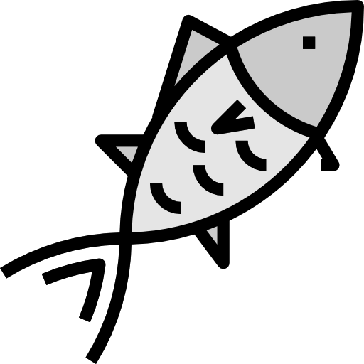 Fish turkkub Lineal Color icon