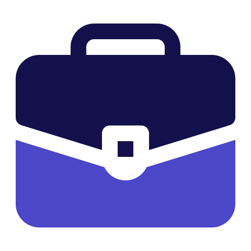 Briefcase Generic Blue icon