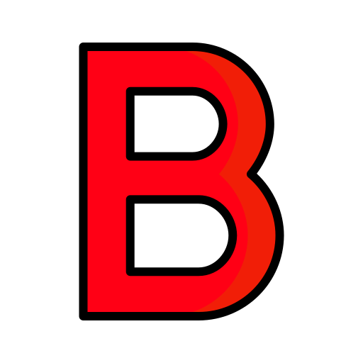 la lettre b Icône gratuit