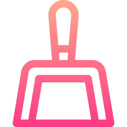 Dust pan free icon