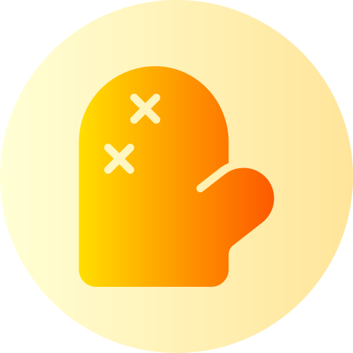 guantes de cocina icono gratis