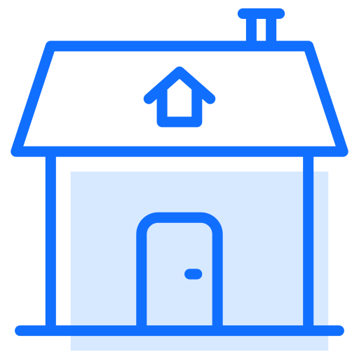 House Generic Blue Icon