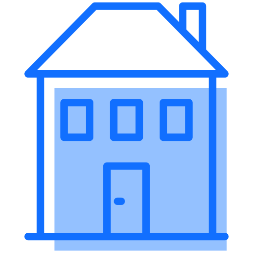 House Generic Blue Icon