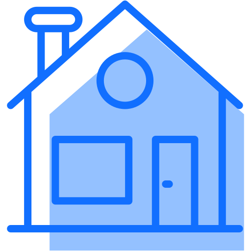 House Generic Blue Icon