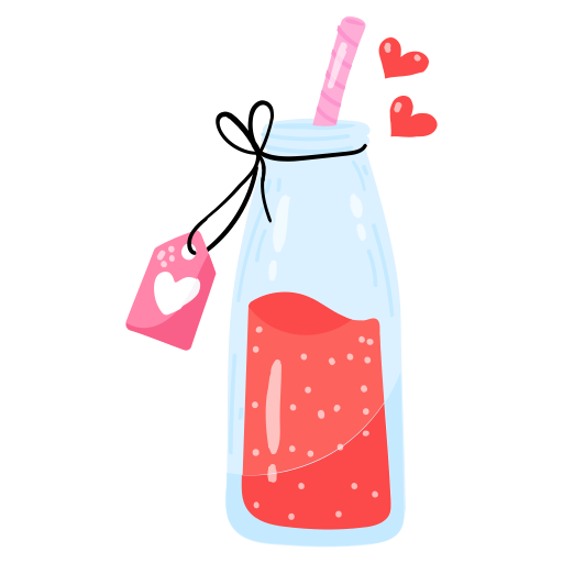 Drink bottle free sticker