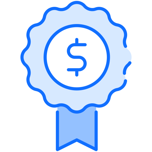 Badge-dollar - Free commerce icons