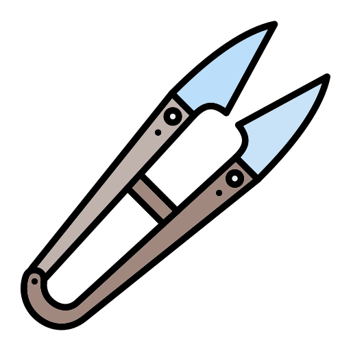 Thread cut free icon Thread cut free icon