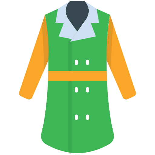 Trench coat Generic Flat icon