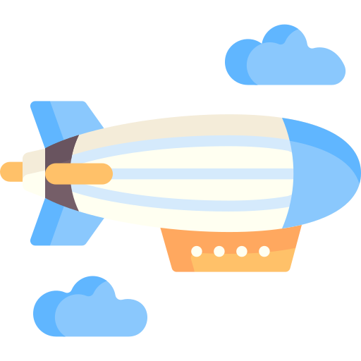 dirigible icono gratis