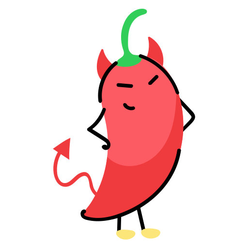 pimenta vermelha grátis figurinha