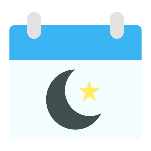 luna y estrellas icono gratis