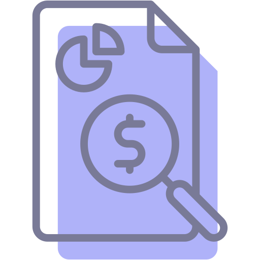 reporte de negocios icono gratis