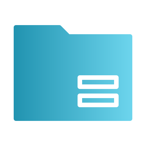 almacenamiento de archivos icono gratis