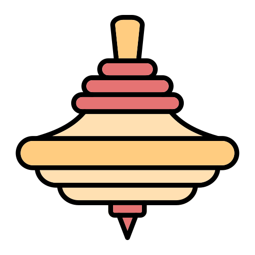 Spinning top free icon Spinning top free icon