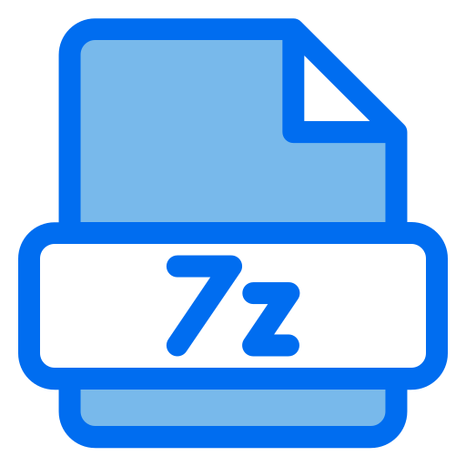 7z Generic Blue icon
