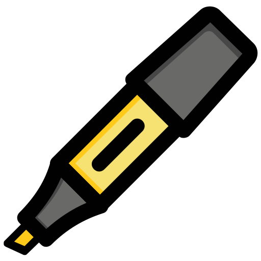 Highlighter free icon