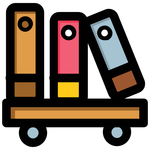 Bookshelf free icon Bookshelf free icon