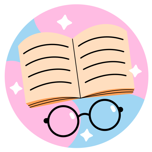 Open Book Sticker
