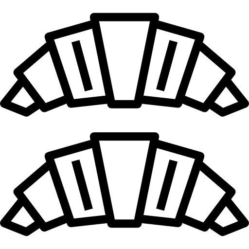 croissant kostenlos Icon croissant kostenlos Icon