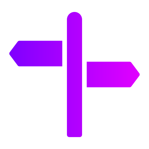 Road sign free icon