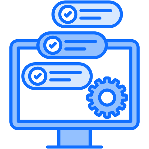 Project management Generic Blue icon