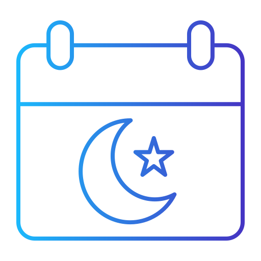 luna y estrellas icono gratis