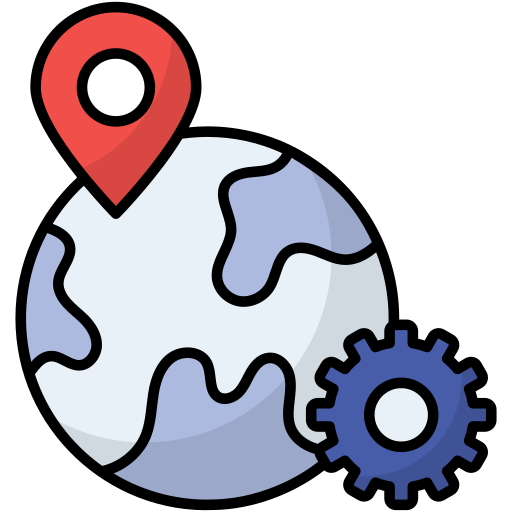 alfiler de mapa icono gratis