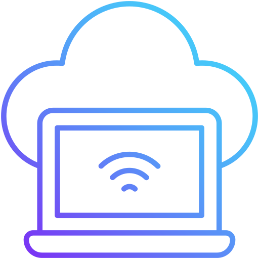 computación en la nube icono gratis