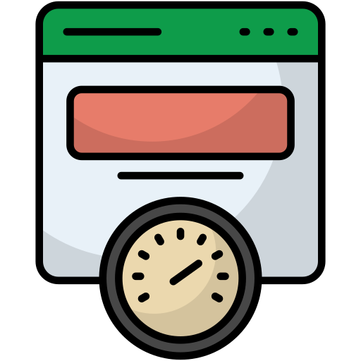 velocidad de página icono gratis