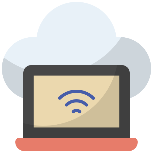 computación en la nube icono gratis