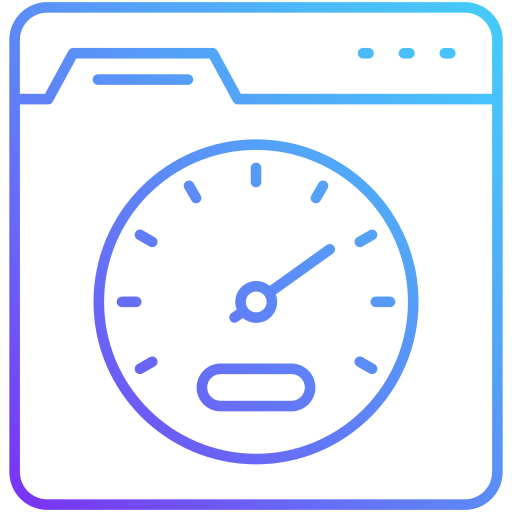velocidad de página icono gratis