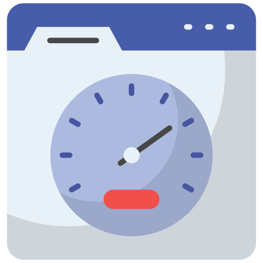 velocidad de página icono gratis